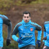 henrikh-Mkhitaryan-Arsenal-training