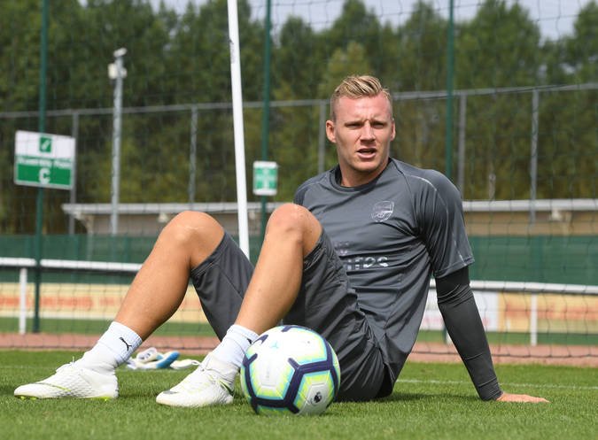 Bernd-leno-Arsenal-Training-Session