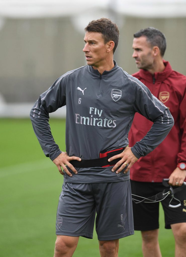 Laurent-Koscielny-Arsenal-training