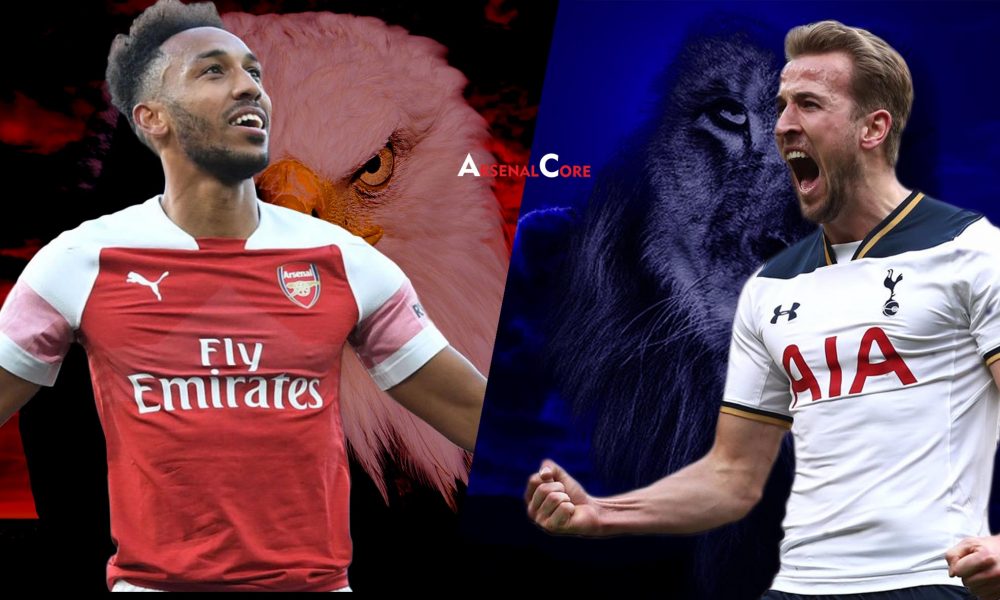 Arsenal Vs Tottenham Hotspur 2018 19 Pierre Emerick Aubameyang Vs