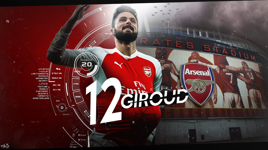 Olivier_Giroud_Arsenal_Wallpaper