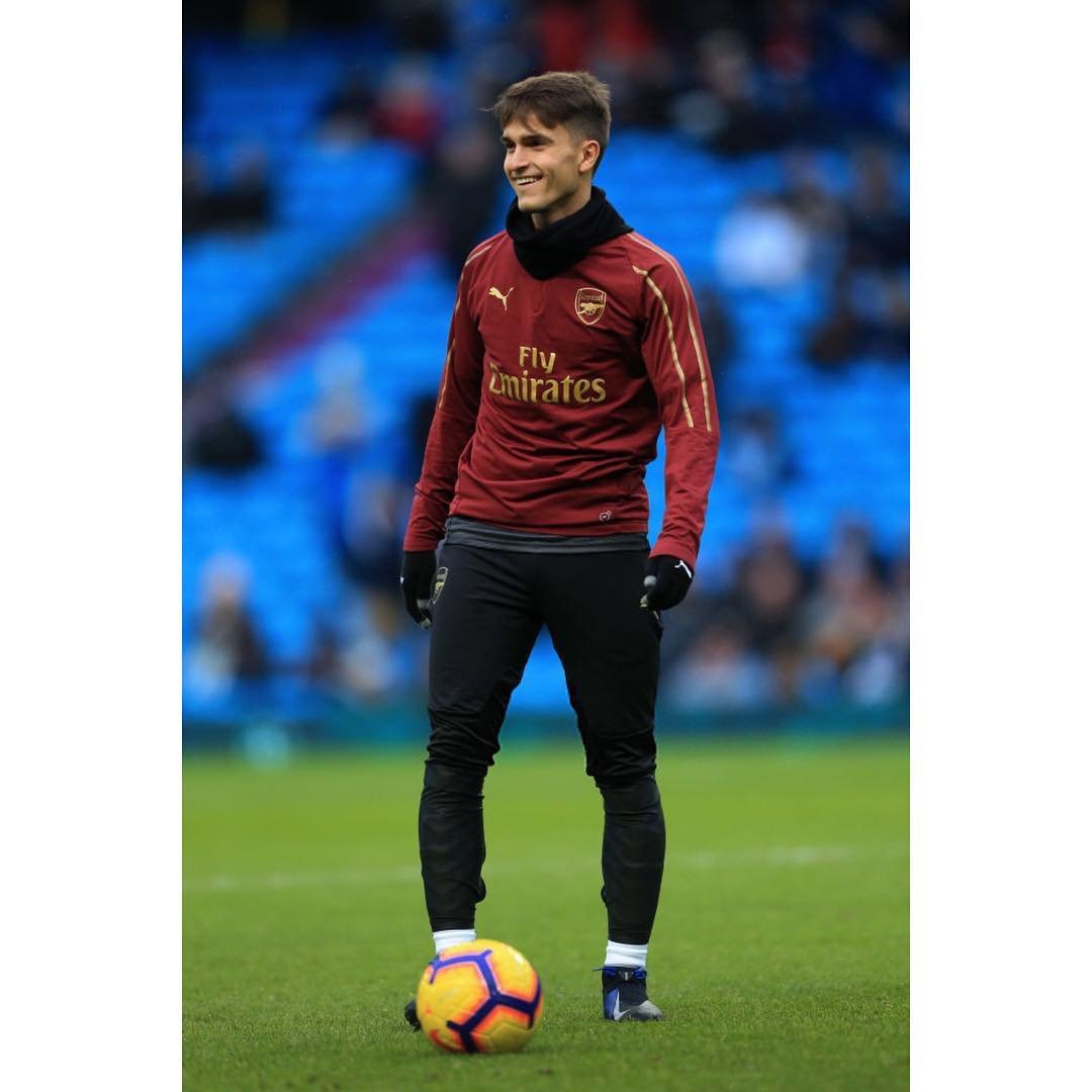 PHOTOS Denis Suarez Arsenal debut vs Manchester City