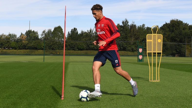 William_Saliba_Arsenal_Training