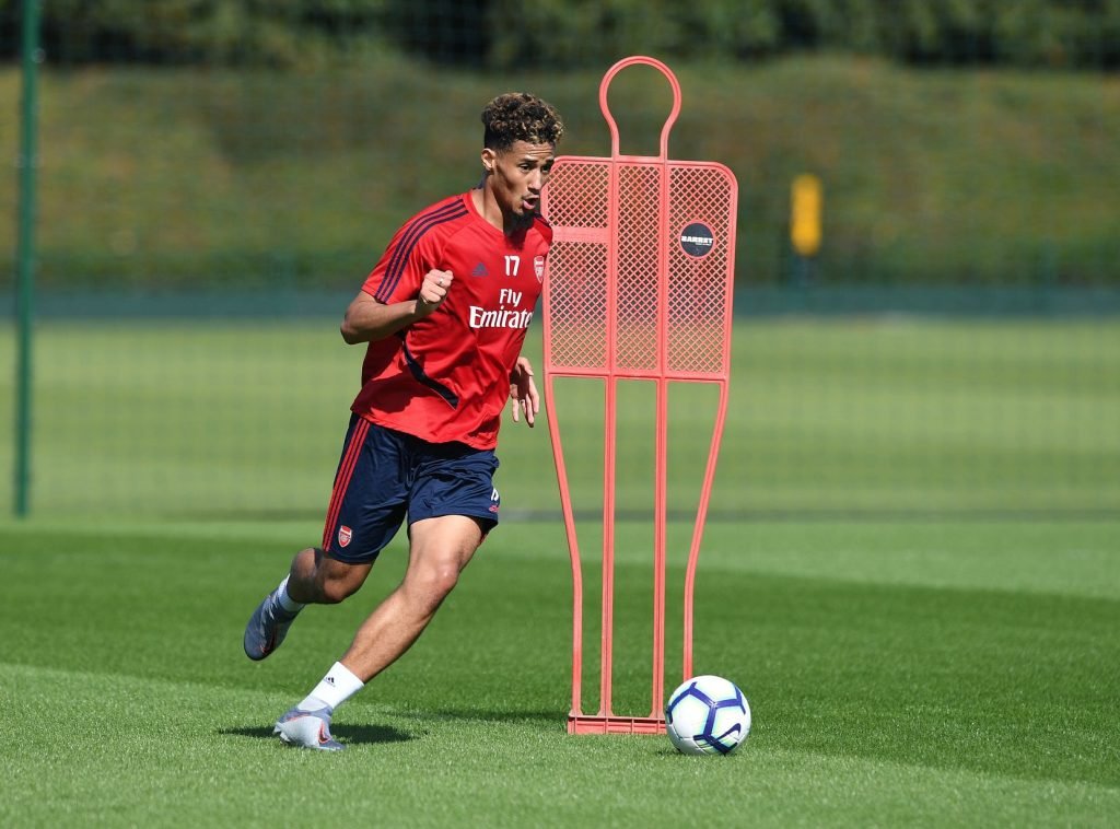 William_Saliba_Arsenal_Training