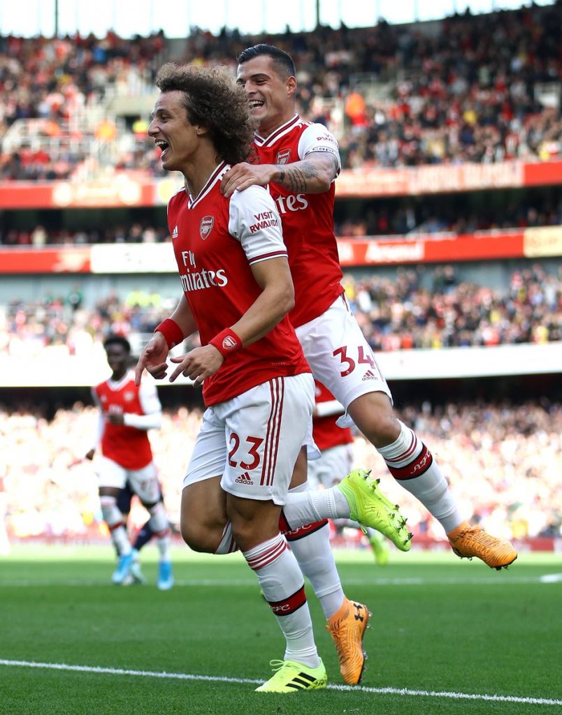 Granit_Xhaka_David_Luiz_Arsenal